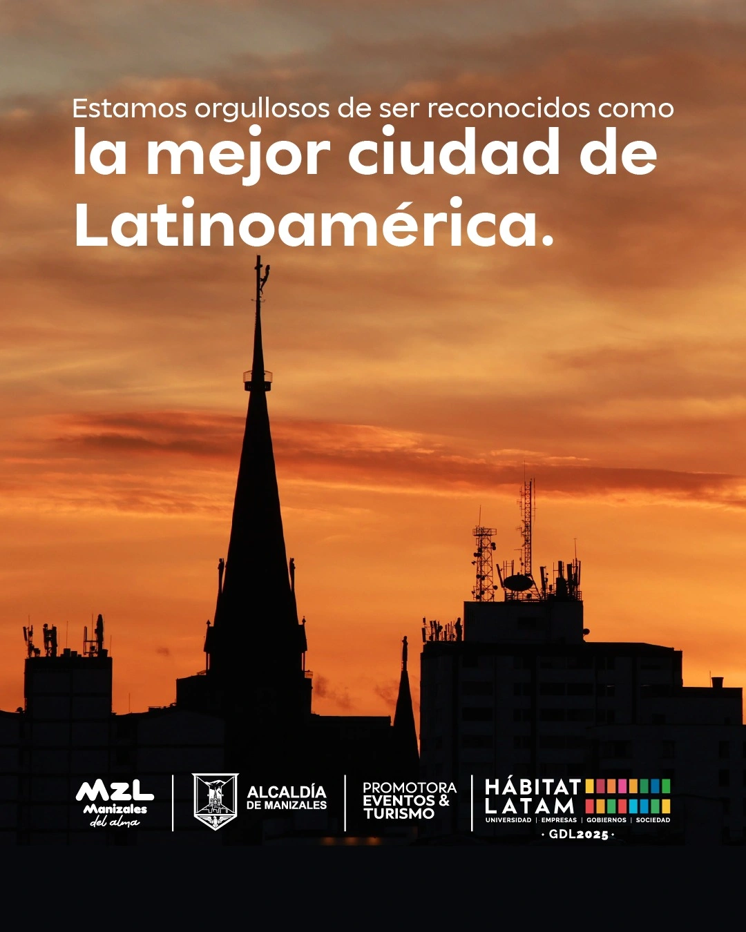 Manizales mejor ciudad para vivir segun ONU-HABITAT-LATAM