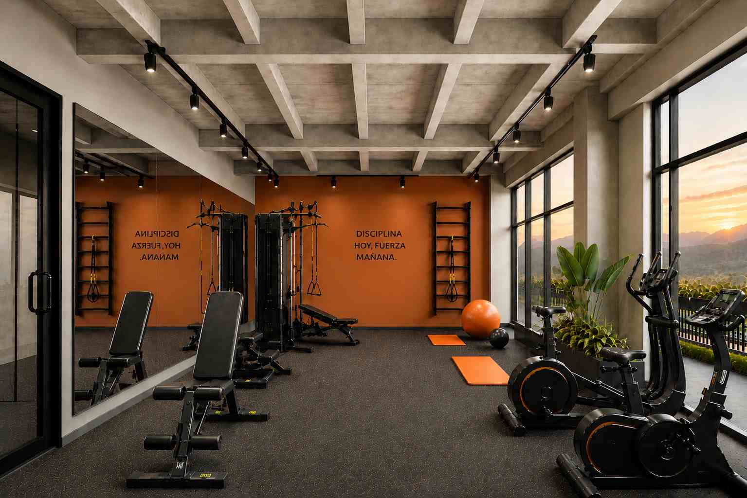 Comprar apartamento con gimnasio completamente dotado para un estilo de vida saludable