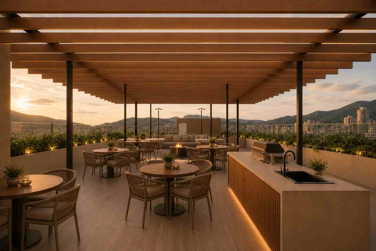 Comprar apartamento con terraza panorámica y zonas sociales en Manizales