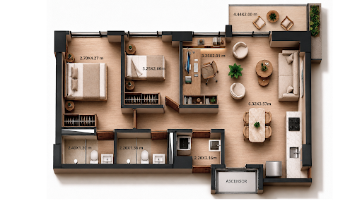 Comprar apartamento sobre planos
