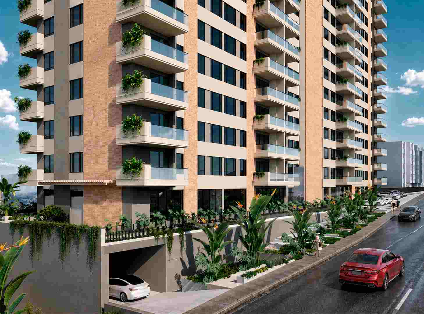 Proyecto de apartamentos modernos en Manizales Arquitectura moderna del proyecto Terraluz con apartamentos diseñados para ofrecer confort, valorización y calidad de vida en Manizales.