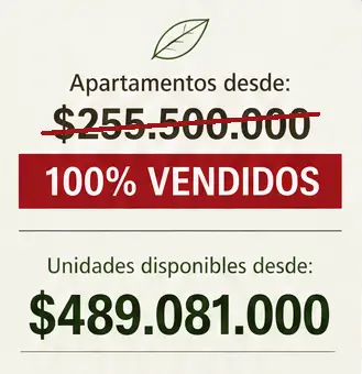Primera Etapa Terraluz vendida by Quatrum